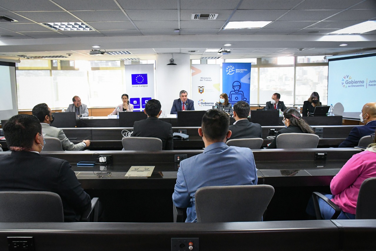 Presentation of results obtained in the framework of the technical cooperation between SOCIEUX+ and Encuentra Empleo in Ecuador