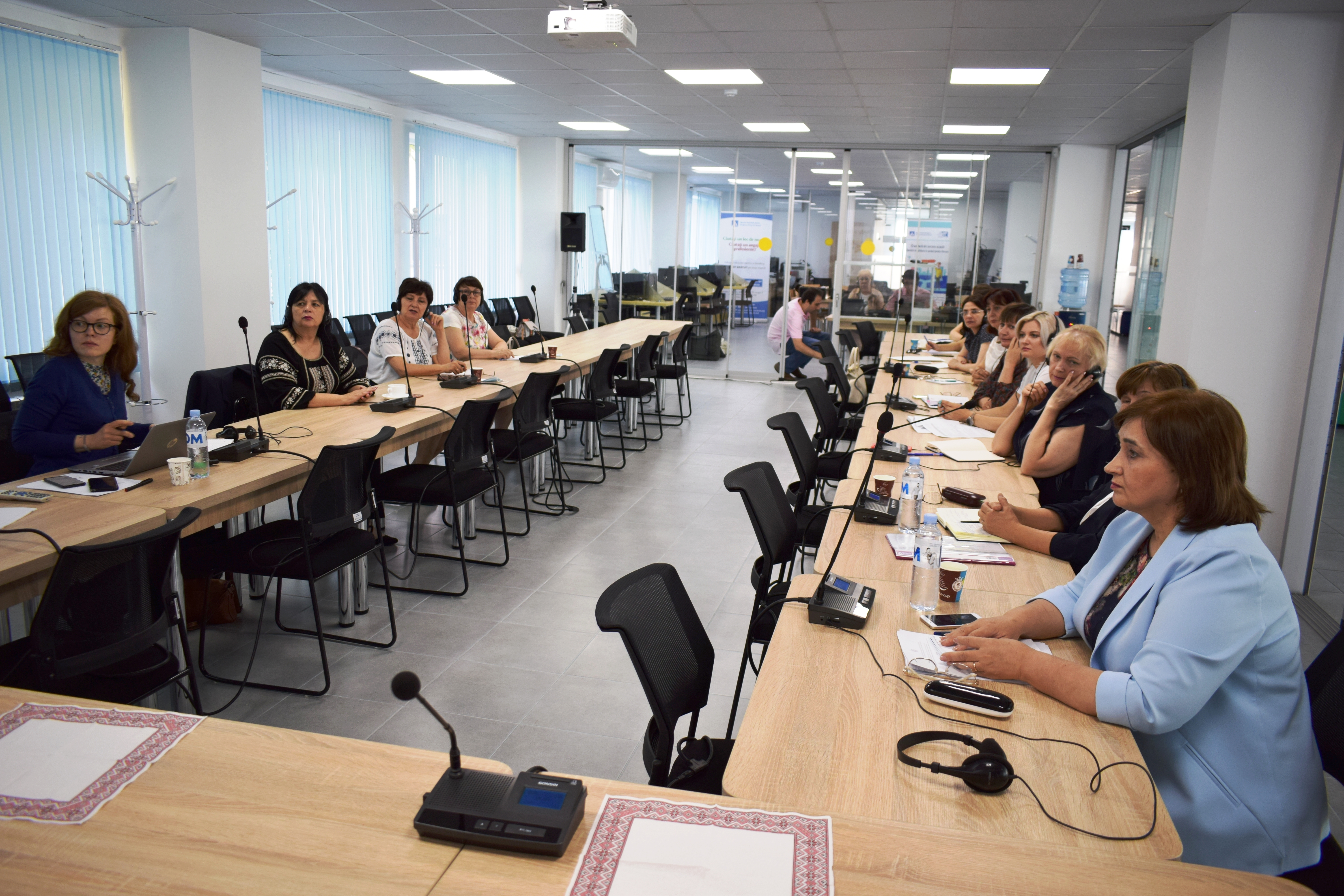 Exchange of EU experiences on active policies to support NEET youth on the labor market. SOCIEUX+ cooperation 2021-26. Photo: The National Employment Agency of Moldova (ANOFM), Moldova.