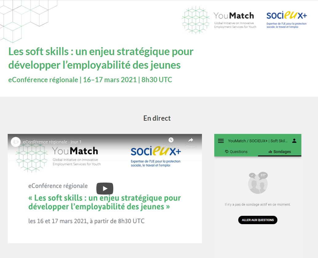 Conference #SOCIEUX+ #YouMatch
