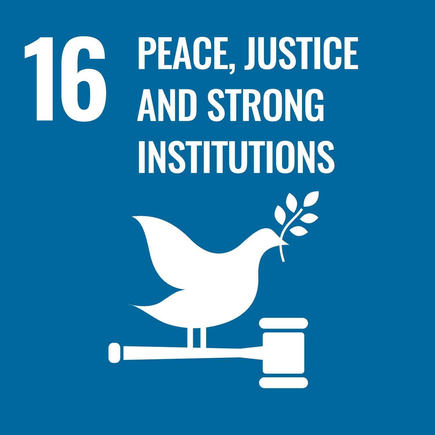 GOAL 16: Peace and Justice Strong Institutions