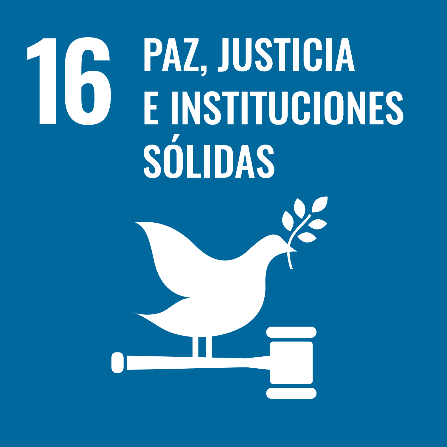 16. Promover sociedades pacíficas e inclusivas para el desarrollo sostenible, facilitar acceso a la justicia para todos y crear instituciones eficaces, responsables e inclusivas a todos los niveles.