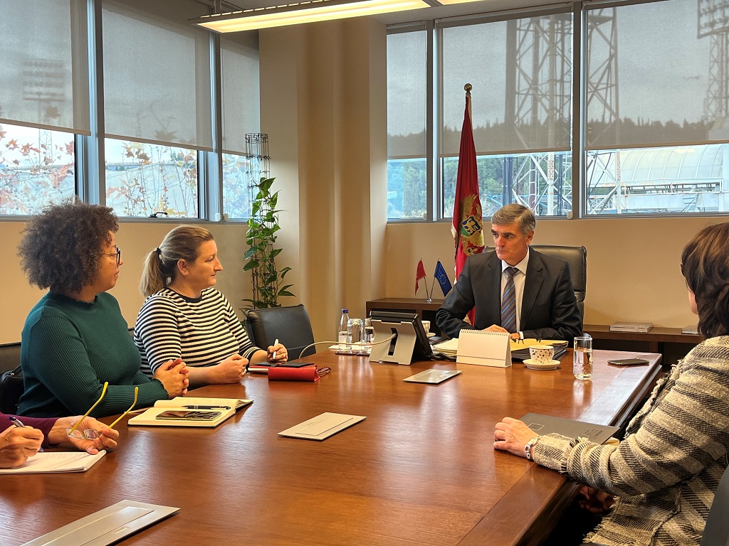 Launch of SOCIEUX+ cooperation with the Pension and Disability Insurance Fund of Montenegro. SOCIEUX+ 2023-20. Picture courtesy of the Pension and Disability Insurance Fund of Montenegro.