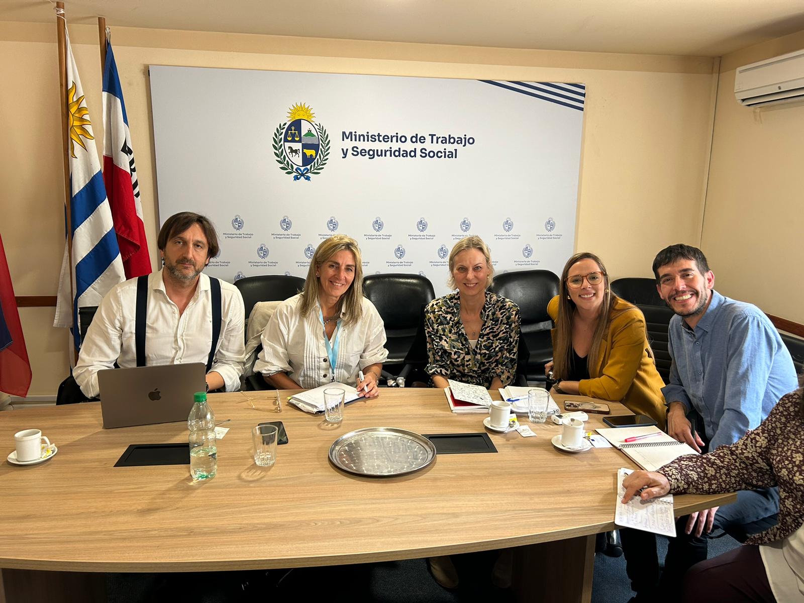 Representatives from the Ministry of Labor and Social Security