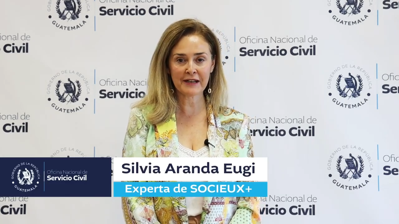 Spanish social security experts share experiences during pension system workshops organized by ONSEC in Guatemala. (Cooperation SOCIEUX+ 2024-11). Video produced by ONSEC.