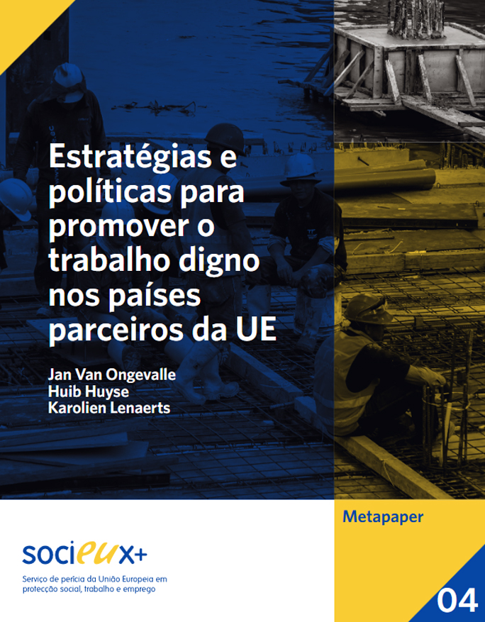 Estratégias e políticas para promover o trabalho digno nos países parceiros da UE